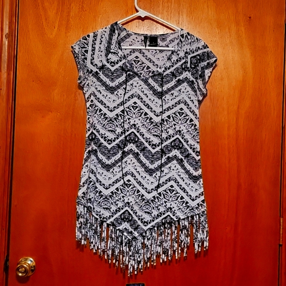 New Directions chevron tunic